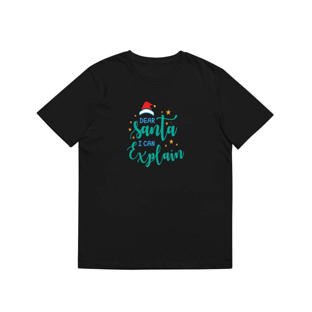 Dear Santa I Can Explain Funny Christmas Top T-Shirts