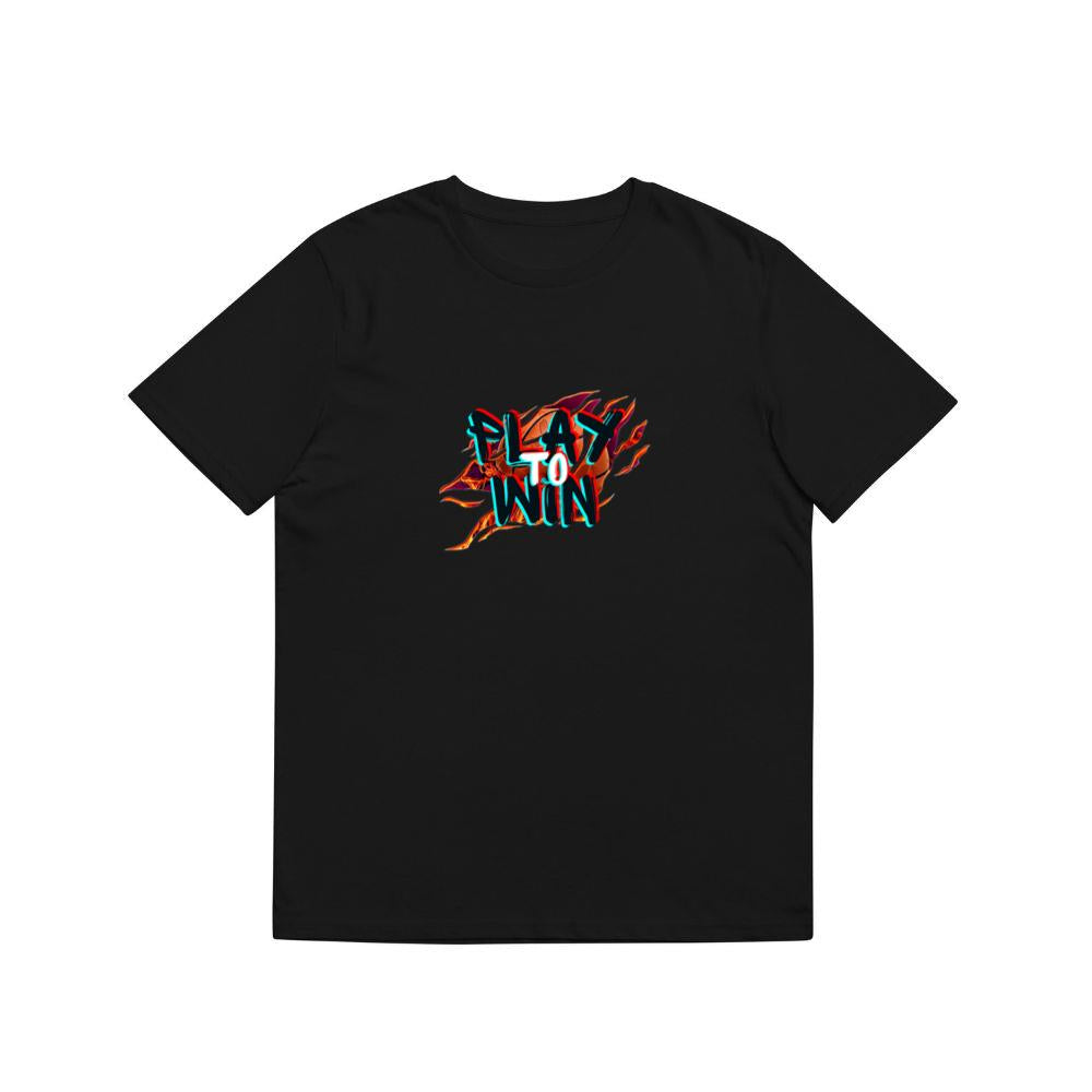 Glitch Style Play To Win Basketball Sport Unisex Top T-Shirts