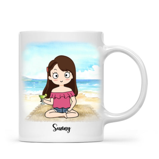 Summer Doll Mug