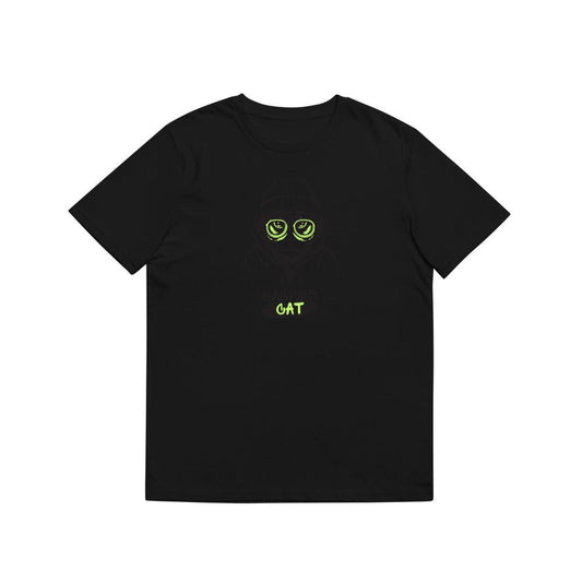 Cool Hacker Cat Graphic Casual Wear Top T-Shirts
