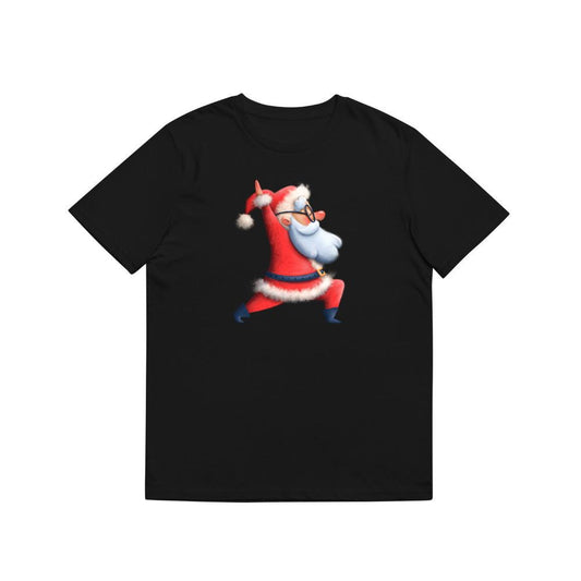 Cute Funny Santa Claus Yoga Pose Christmas T-Shirts