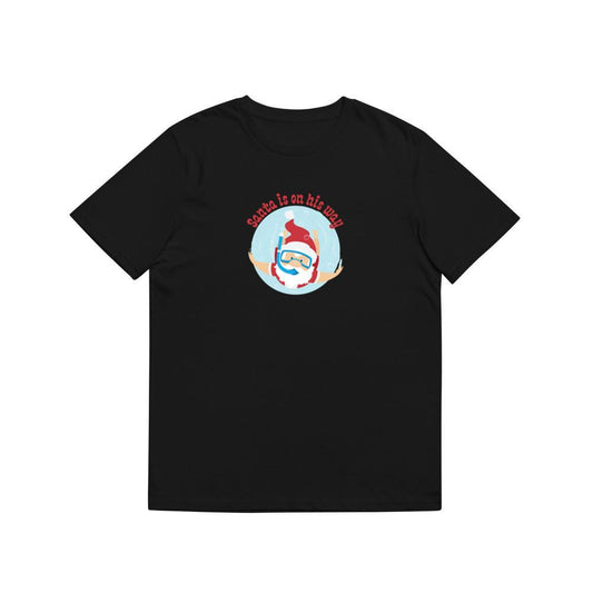 Cute Santa Is On His Way Christmas Top T-Shirts