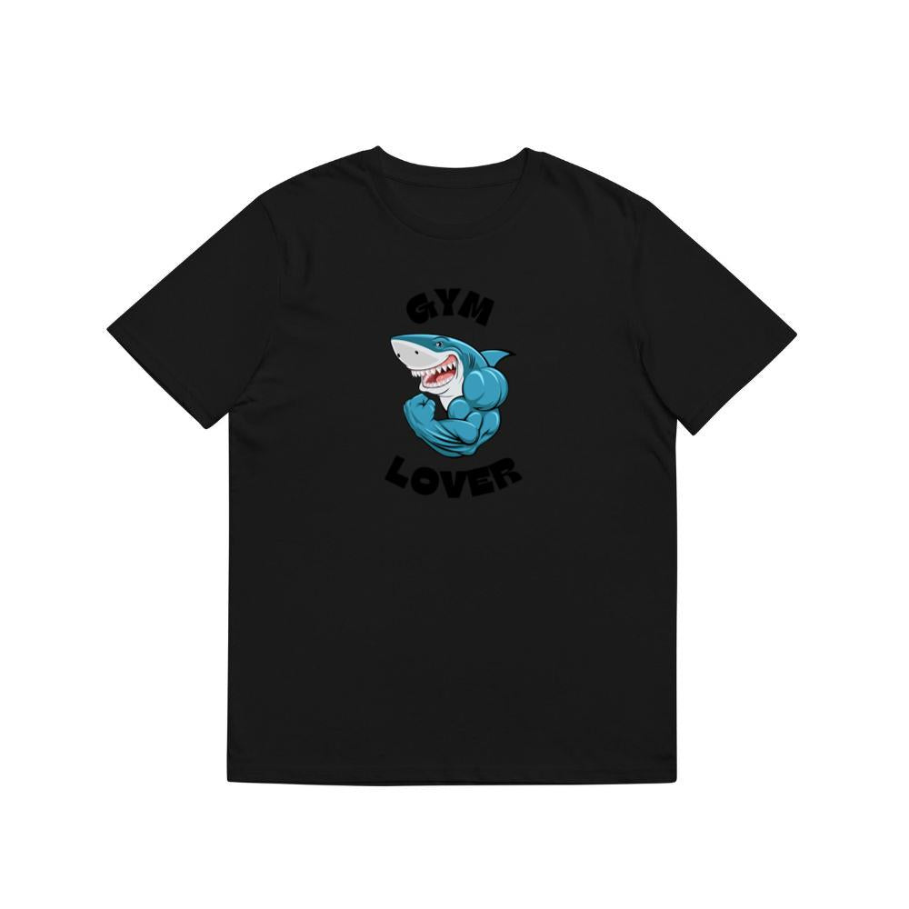 Funny Gym Lover Shark Men Top T-Shirts