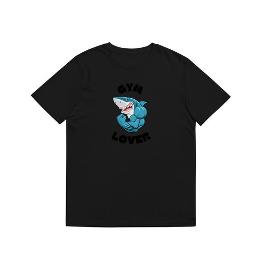 Funny Gym Lover Shark Men Top T-Shirts