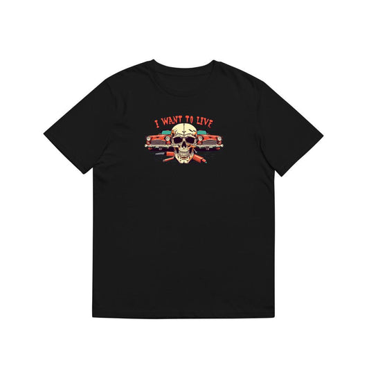 Skeleton I Want To Live Type 2 T-Shirts