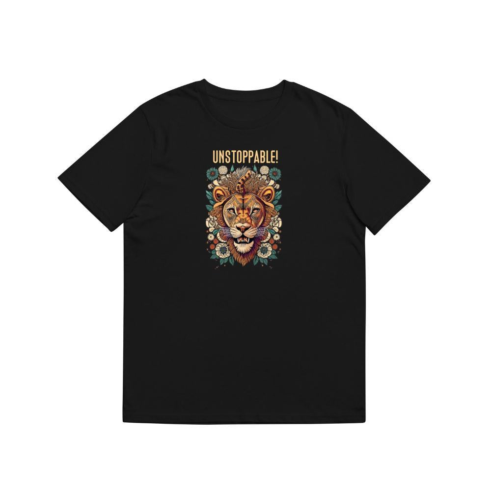 Tiger Unstoppable Text T-Shirts
